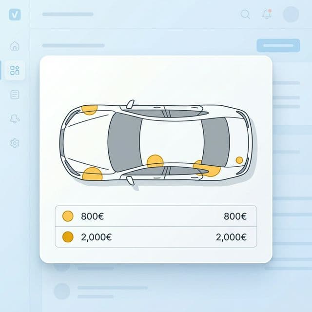 Spot damage and write-offs